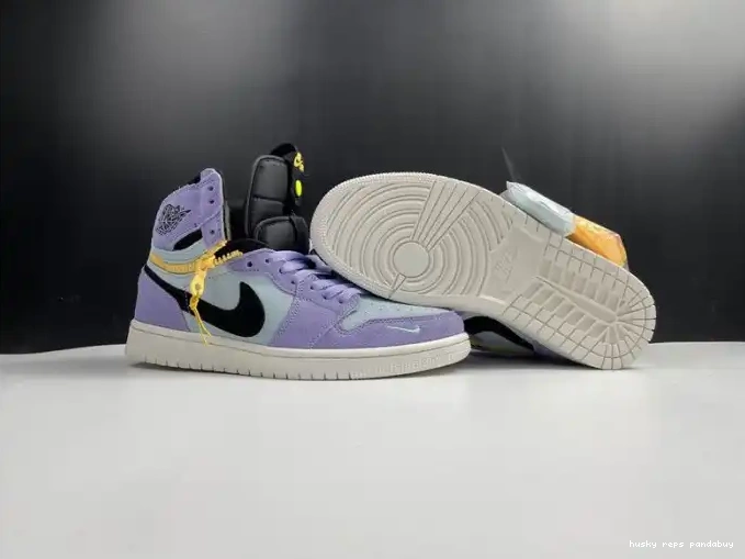 Cheap Husky Pulse Switch CW6576-500 Purple Jordan High 1 0619